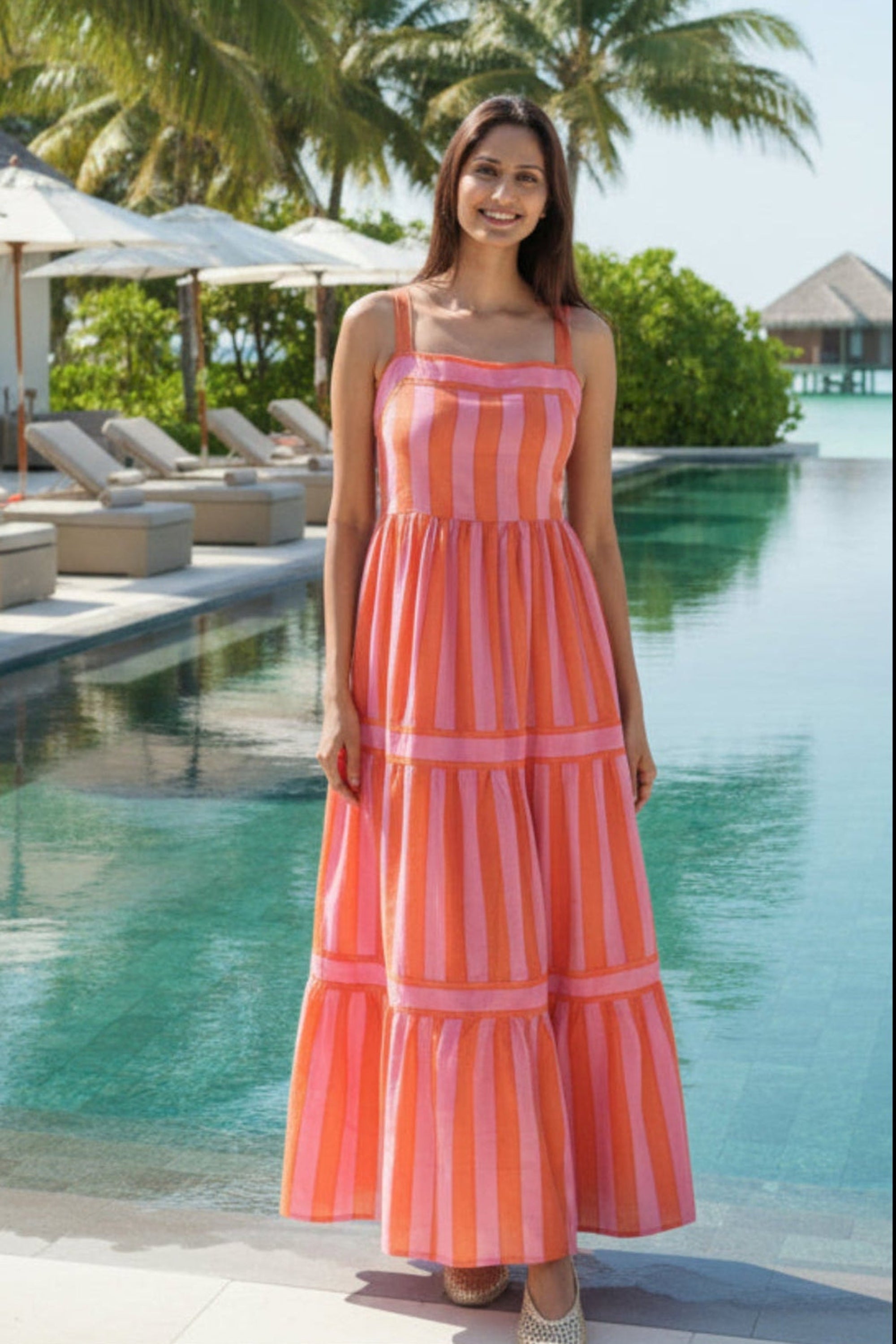designer beach dresses uk Summer Size:4-5 Years Short Sleeve Dresses Small-X-Large Iisla & Bird long