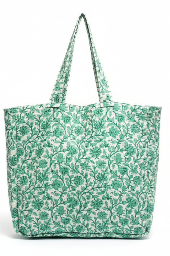 XL tote bag, large cotton beach bag, noho bach bag, reversible beach bag, washable nappy bag, gym bag, holiday carry on bag
