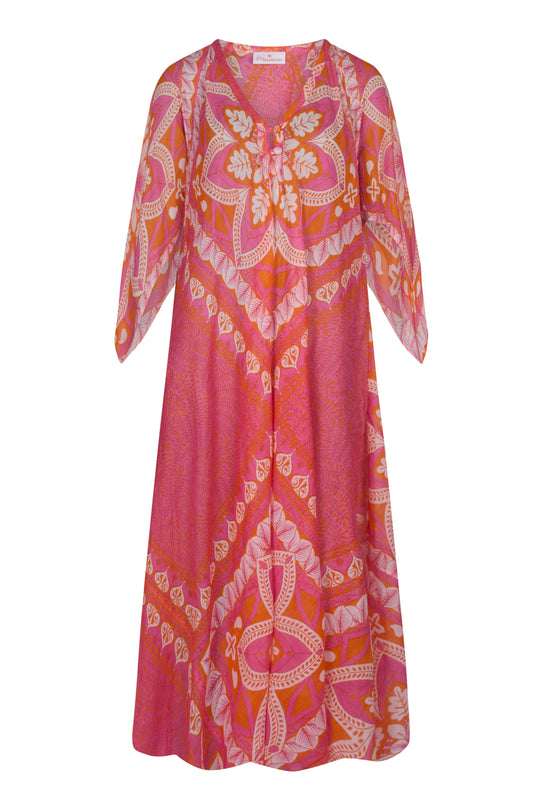 Kaftan dress, Luxury Beach kaftan, Floaty Summer maxi dress Ibiza