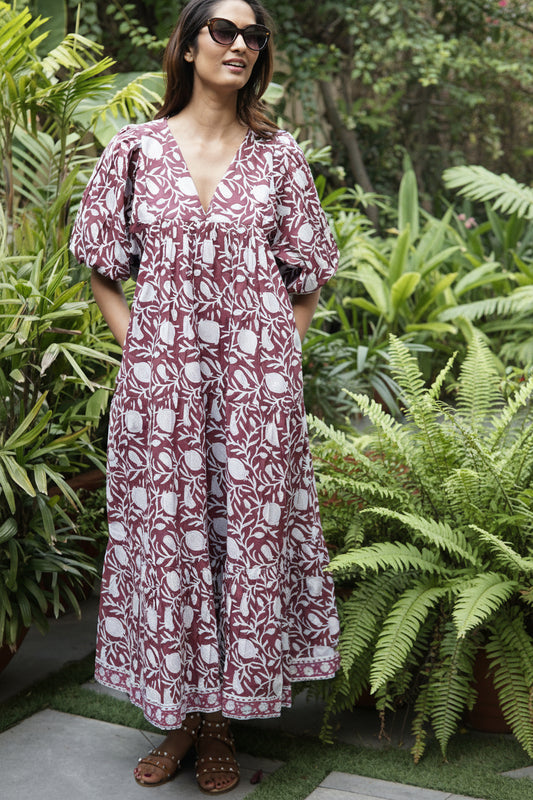 Floral cotton Day Dress