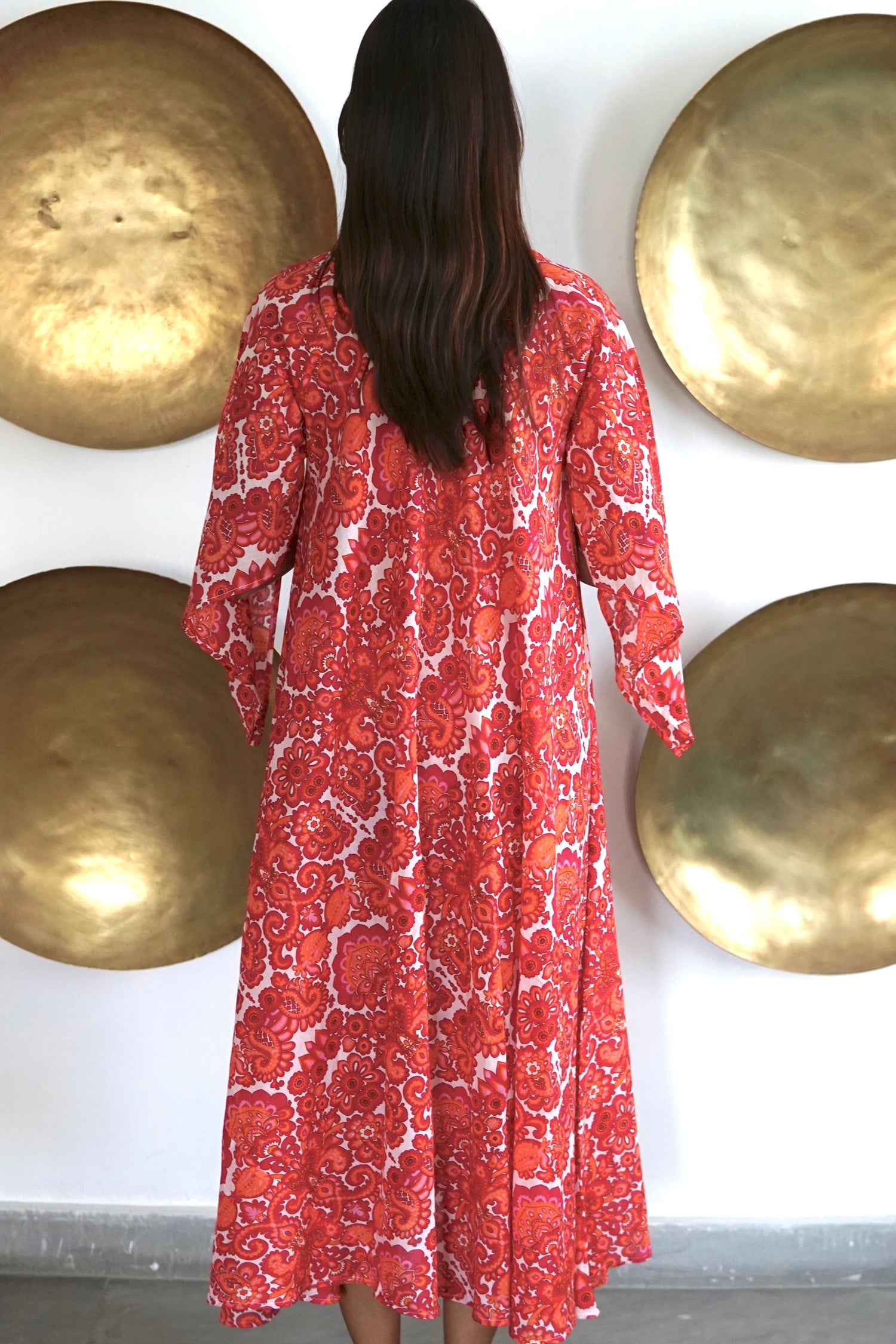 Kaftan dress, Luxury Beach kaftan, Floaty and chic beach cover-up Ibiza