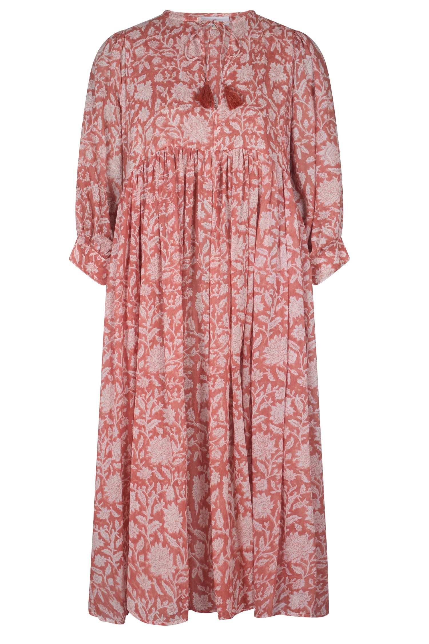 Floaty, floral summer maxi dress, cotton beach dress, summer dress with pockets, 'Reese' Sundress