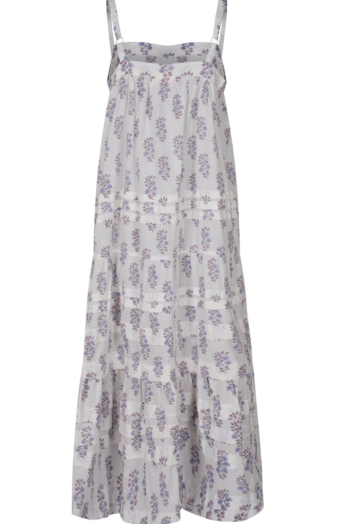 Sandrine cotton maxi summer dress. Floaty summer maxi dress with pockets