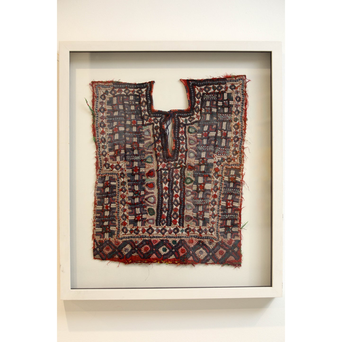 Vintage Indian Tribal Textile Framed artwork